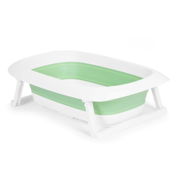 ECO TOYS Sklopiva kadica za kupanje bebe sa odovodom, zelena - HA-B31 GREEN