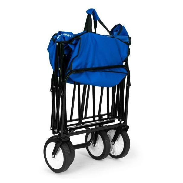 MODERNHOME Sklopiva kolica za plažu 70kg, plava - WOZ3556