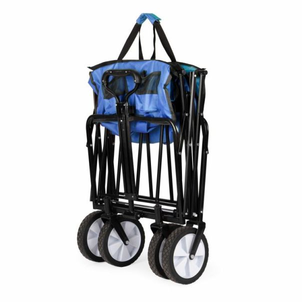 MODERNHOME Sklopiva kolica za plažu, plava - G-232
