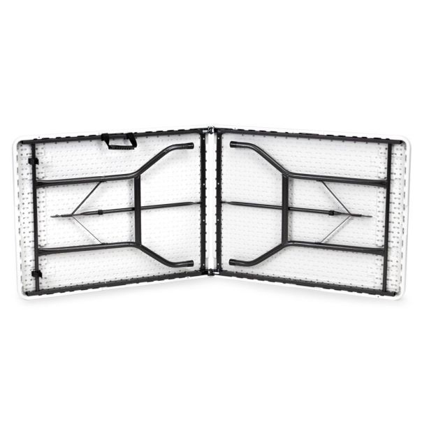 MODERNHOME Sklopivi sto 180cm + 2 klupe beli - EP2249568