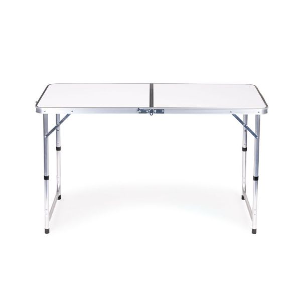 MODERNHOME Sklopivi sto za kampovanje 120x60cm, bela - GMFC-FY12060 W