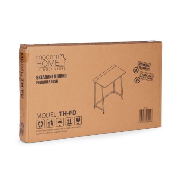 MODERNHOME Sklopivi sto za kompijuter 80x45 cm laptop table dark wood - EP2828286