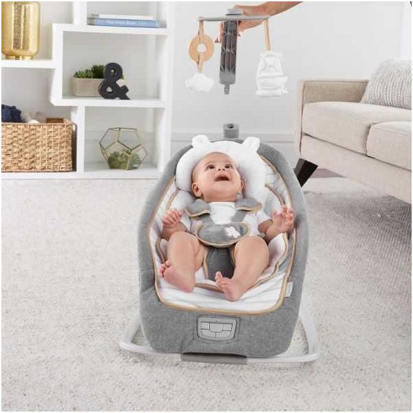 KIDS II Ingenuity Ležaljka - Boutique collection™ Rocking seat™ - Bella teddy™ - SKU10986