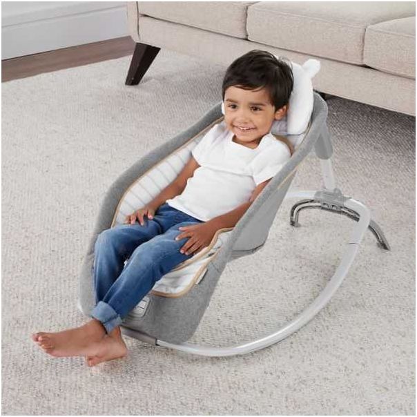 KIDS II Ingenuity Ležaljka - Boutique collection™ Rocking seat™ - Bella teddy™ - SKU10986