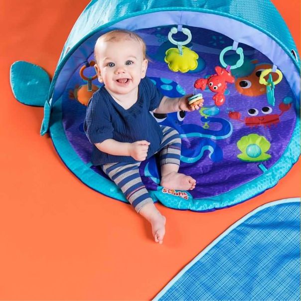 KIDS II Podloga za igru - Explore & Go Whale - SKU11393