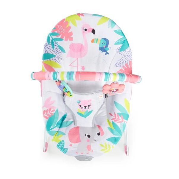 KIDS II Bright Starts Ležaljka sa vibracijom - Flamingo Vibes 12228 - SKU12228