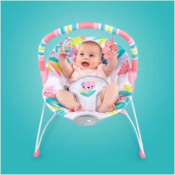 KIDS II Bright Starts Ležaljka sa vibracijom - Flamingo Vibes 12228 - SKU12228