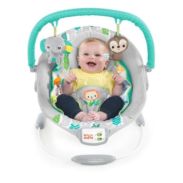 KIDS II Ležaljka za bebe sa vibracijom Bright starts Jungle vibes - SKU12312