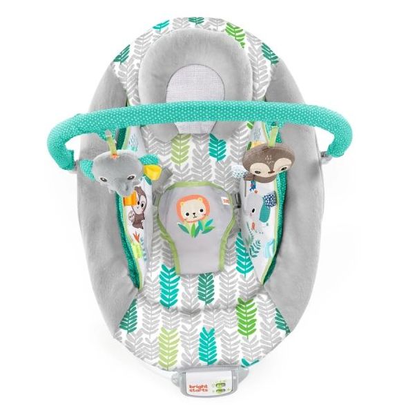KIDS II Ležaljka za bebe sa vibracijom Bright starts Jungle vibes - SKU12312
