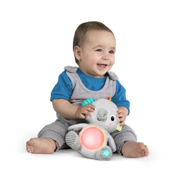 KIDS II Bright Starts Plišana igračka - Hug-A-Bye Baby Elephant - SKU12498