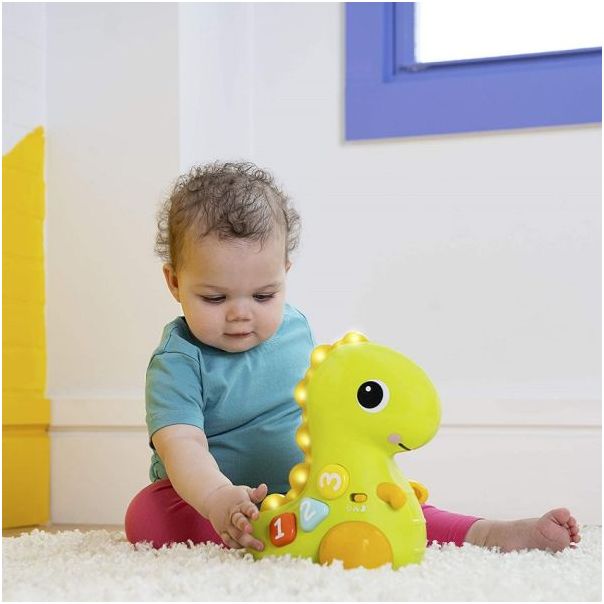KIDS II Bright Starts aktiviti igračka Go & Glow Dino 12506 - SKU12506