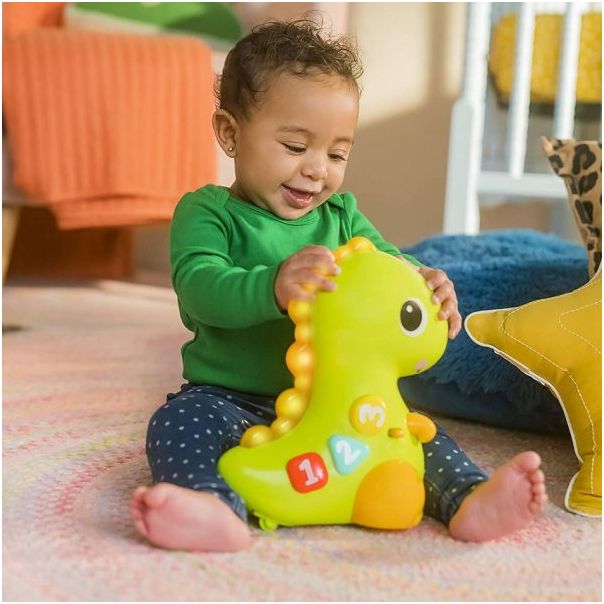 KIDS II Bright Starts aktiviti igračka Go & Glow Dino 12506 - SKU12506