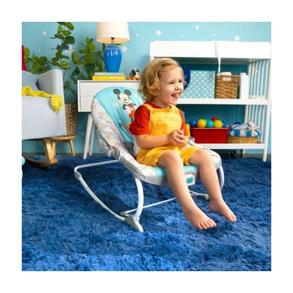 KIDS II Ležaljka Disney baby  Mickey Mouse Original bestie - SKU12561