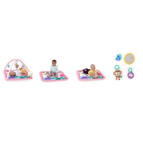 KIDS II Podloga za igru baby gym Bright starts - floral safari - SKU12813