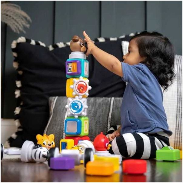 KIDS II Baby Einstein Aktiviti igračka Connect & Create Magnetic Blocks 12816 - SKU12816