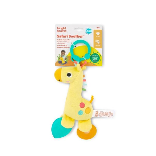 KIDS II Zvečka glodalica za bebe Bright starts Safari™ - SKU13084