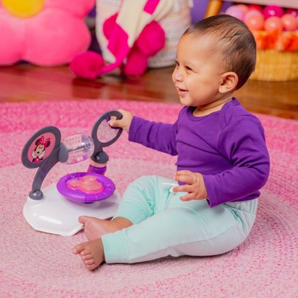 KIDS II Dubak za bebe 6-24m 3u1 Disney Minnie mouse go, go bows - SKU16662