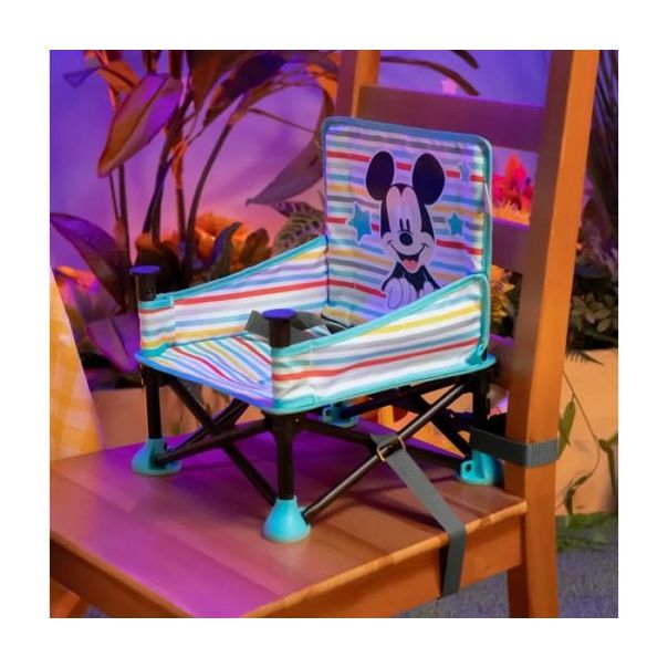 KIDS II Stolica za hranjenje Disney baby Mickey Mouse Pop  ‘n sit - SKU17202