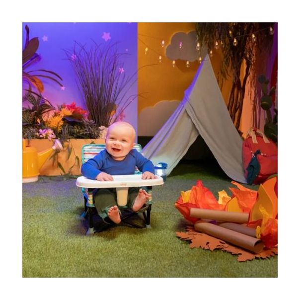 KIDS II Stolica za hranjenje Disney baby Mickey Mouse Pop  ‘n sit - SKU17202