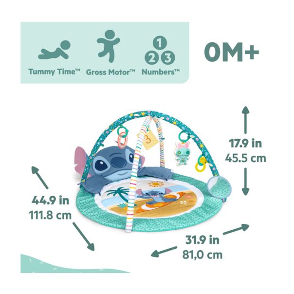 KIDS II Podloga za igru Stitch party in paradise 17446 - SKU17446