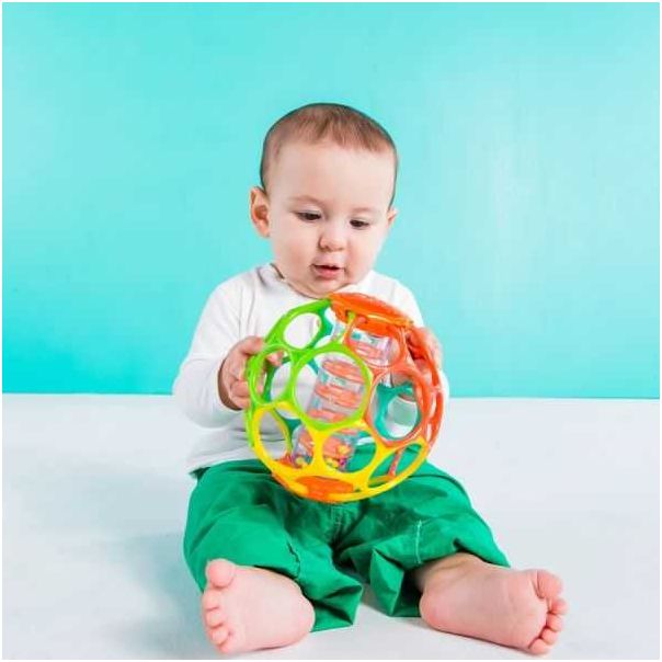 KIDS II Zvečka - lopta - Rollin Rainstick™ - SKU81030