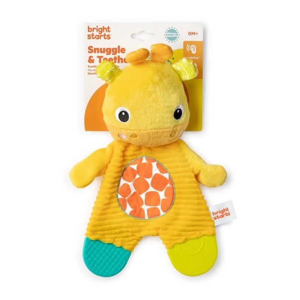 KIDS II BRIGHT STARTS ZVECKA/GLODALICA ZA BEBE - ZIRAFA I SLON 8916 SNUGGLE&TEETHE - EP2739430