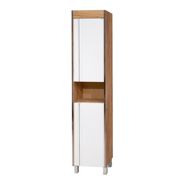 CERAMICA LUX Tara Hrast vertikala 40x190 polica - 300299