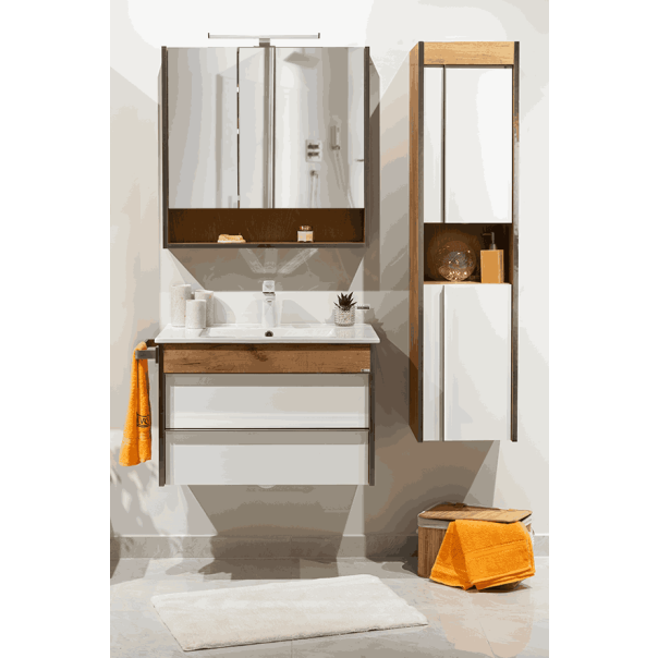 CERAMICA LUX Tara Hrast vertikala 35x140 konzolna korpa - 300296
