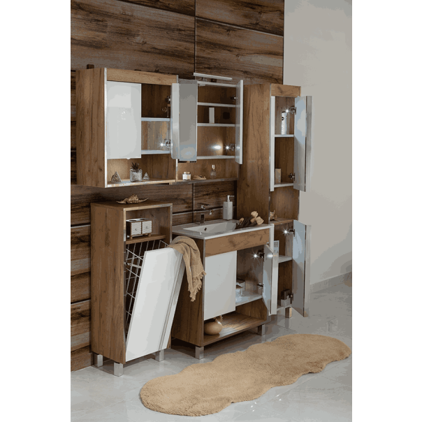 CERAMICA LUX Tara Hrast zidna komoda 60x70 - 300301