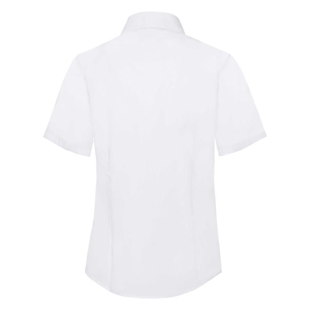 FRUIT OF THE LOOM Ženska košulja Poplin kratak rukav, bela - 650009