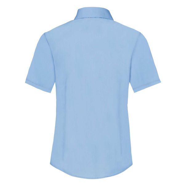 FRUIT OF THE LOOM Ženska košulja Poplin kratak rukav, svetloplava - 650006