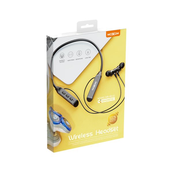MOXOM Bluetooth slušalice sportske MX-WL52, crna - SL1229