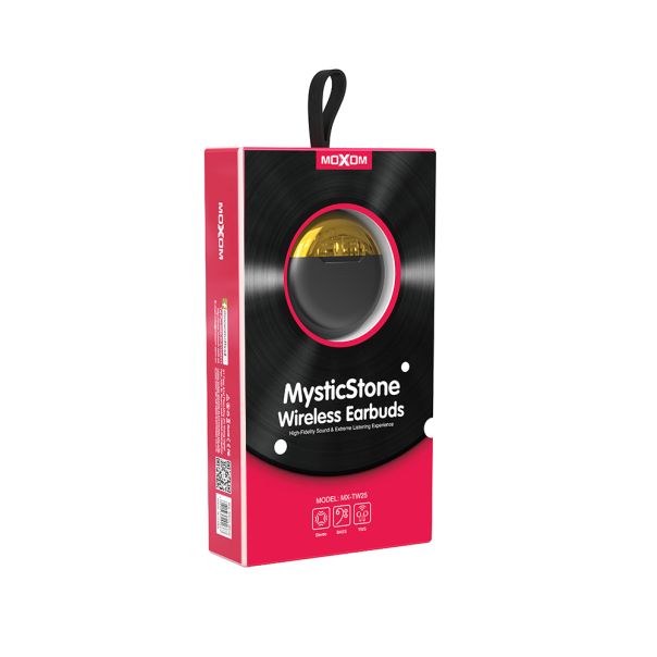 MOXOM Bluetooth slušalice MX-TW25, crna - SL1403