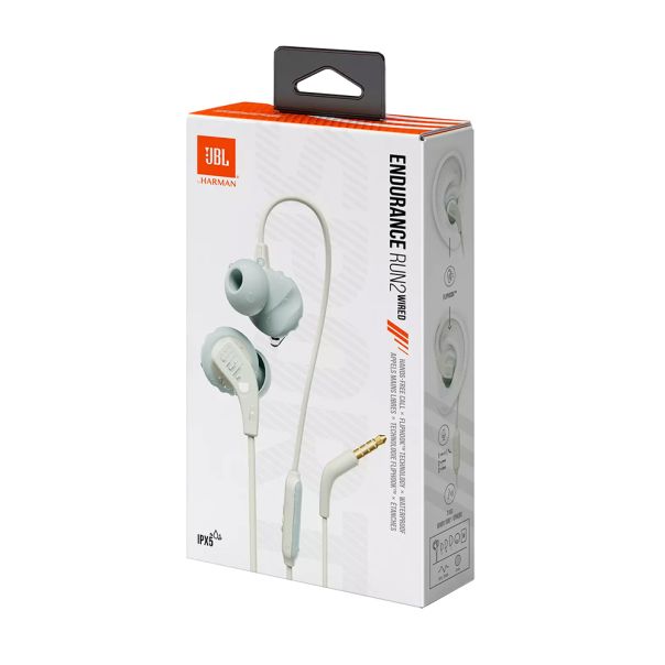 Slusalice JBL Endurance Run 2 Wired bele Full ORG (ENDURRUN2WHT) - EP3133016