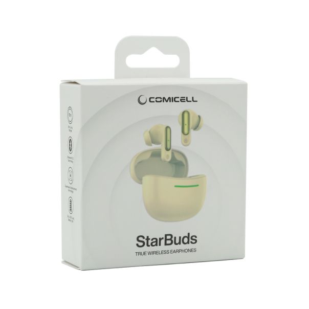 COMICELL Slušalice Bluetooth StarBuds, bež - SL1508