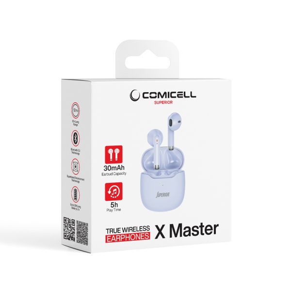 SUPERIOR Bluetooth slušalice X Master,, ljubičasta - SL1517