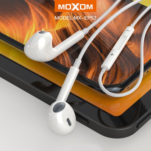 MOXOM Slušalice za mobilni MX-EP53 Type-C, bela - SL1550