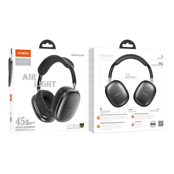 MOXOM Bežične slušalice MX-WL75 AIR, crna - SL1555