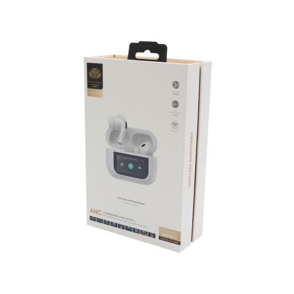 Slusalice bluetooth DS86 TWS sa LED ekranom, bela - SL1560