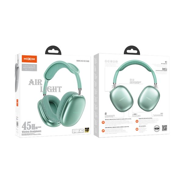 MOXOM Bluetooth Slušalice MX-WL75 AIR, zelena - SL1626