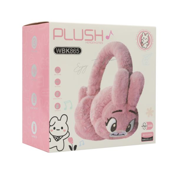 Bluetooth Slušalice PLUSH WBK865, plava - SL1646