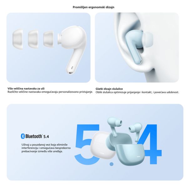 Slušalice XIAOMI Redmi Buds 8 Lite plava Full ORG (BHR08OJGL) - EP2942299