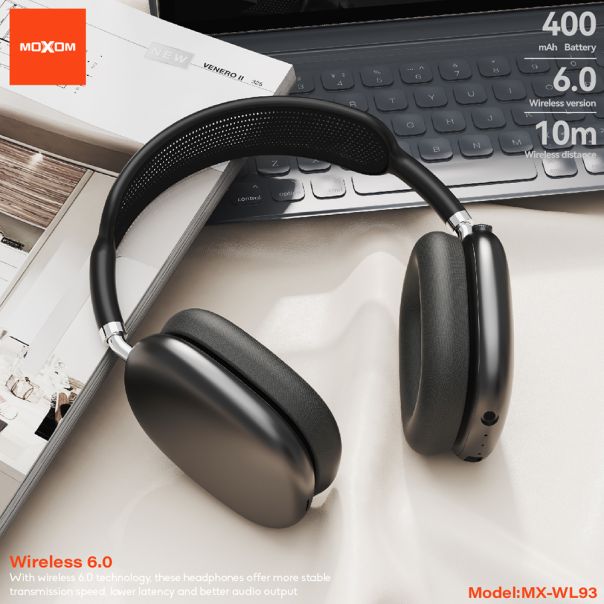 Slusalice Bluetooth MOXOM MX-WL93 midnight - EP3090760