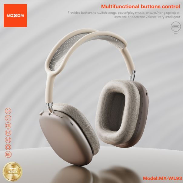 Slusalice Bluetooth MOXOM MX-WL93 starlight - EP3090763