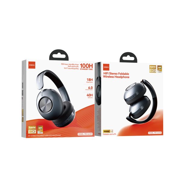 Slusalice Bluetooth Moxom MX-WL101 crna - EP3160022