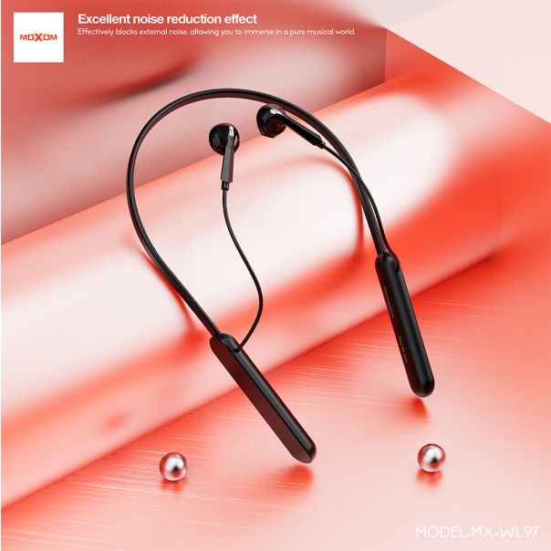 Slusalice Bluetooth sportske Moxom MX-WL97 crne - EP3160028