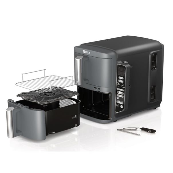 NINJA Airfryer SL451EU 6u1/dupla korpa/2470W/9.5L/siva - SL451EU