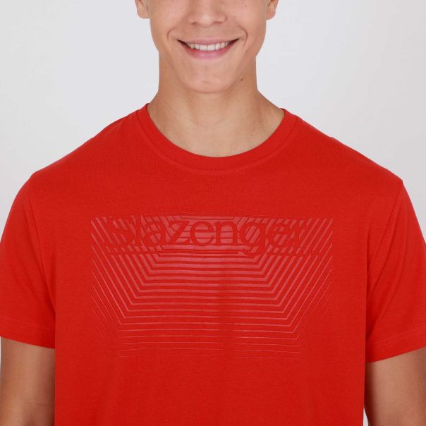 SLAZENGER Majica kratak rukav line fw22 t-shirt m - SLA223M805-05