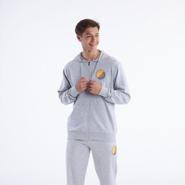 SLAZENGER Duks sa kapuljačom heritage sports full zip hoody M - SLA231M606-3A