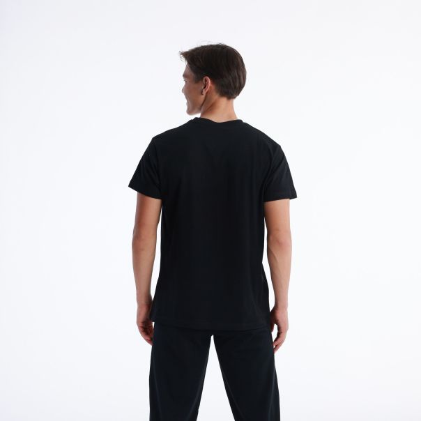 SLAZENGER Majica kratak rukav Panter Print T-Shirt M - SLA231M807-01